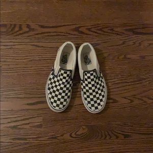 checkered vans